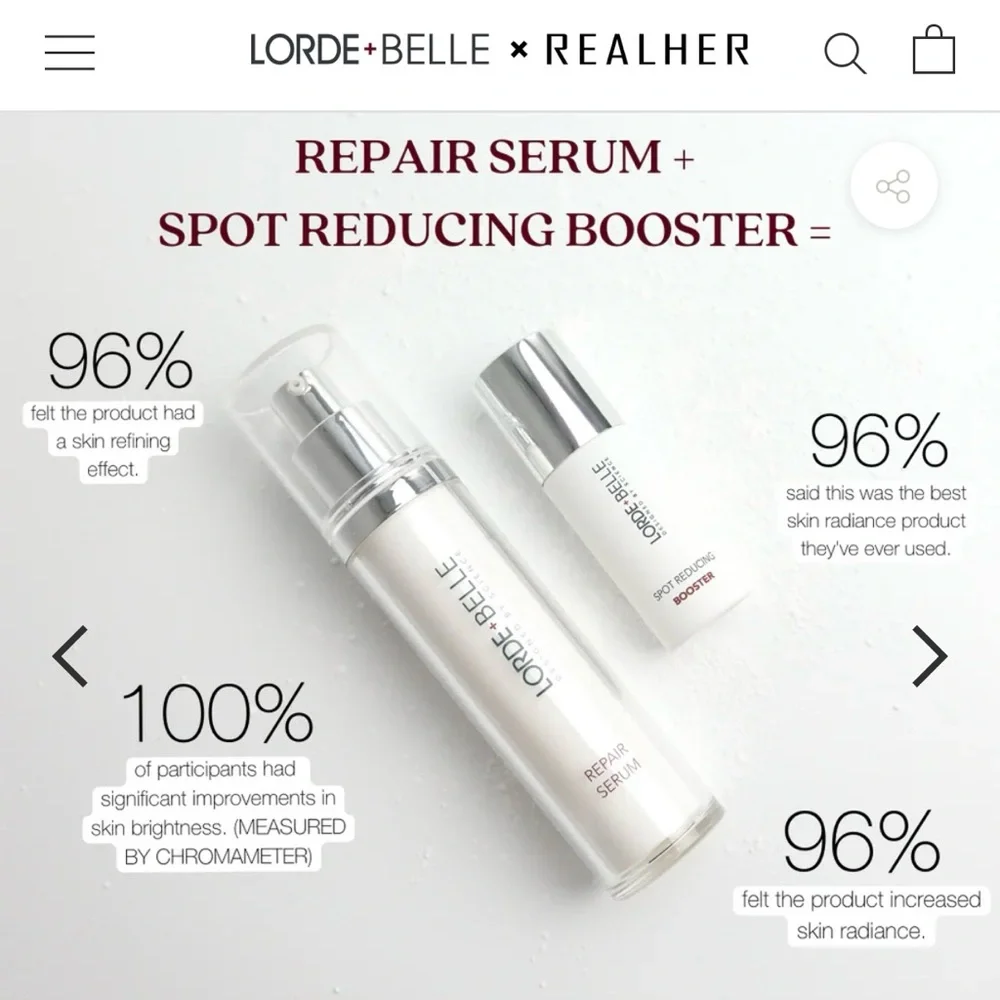NIB- Lorde+Belle Spot Reducing Booster